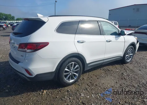 2017 Hyundai Santa Fe Se/Limited z USA, uszkodzony, nr VIN KM8SNDHF9HU254994